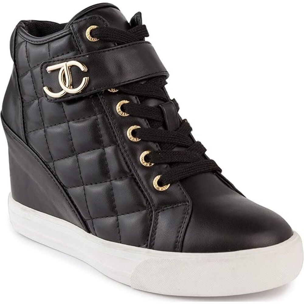 JUICY COUTURE JOURNEY WEDGE SNEAKERS 10 357100 06/22